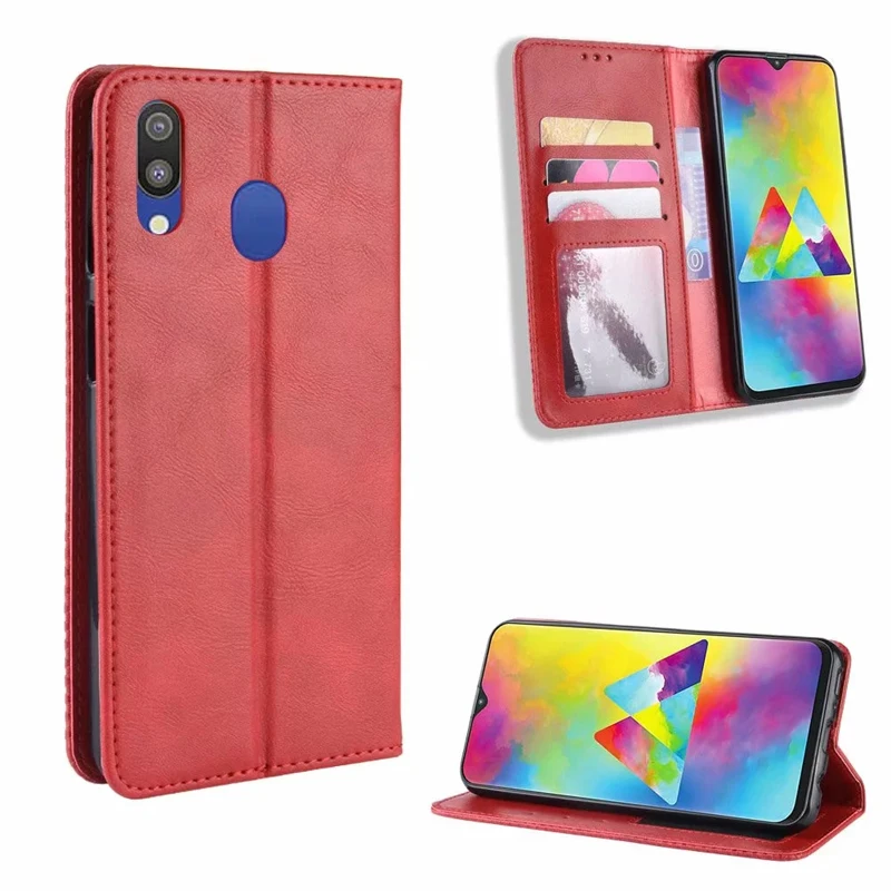 Флип чехол для samsung Galaxy Note 10 5G M20 M10 S10 плюс S10e S9 PLus Note 9 J4 J6 плюс A7 A750 подставка из искусственной кожи чехол крышка