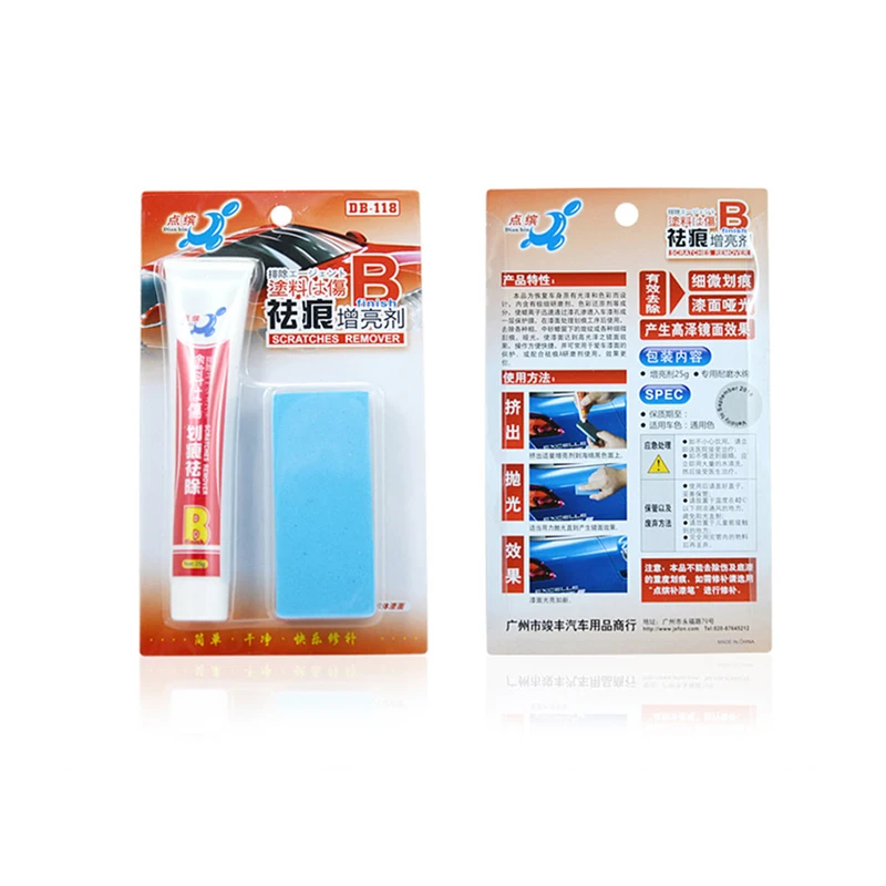 Полировальный агент для ремонта воска автомобиля с защитой от царапин|scratch repair|car