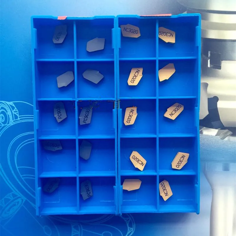 10 шт. KORLOY SP300 PC9030 во главе с ЧПУ Карбид с покрытием токарная пластина CNC токарный инструмент