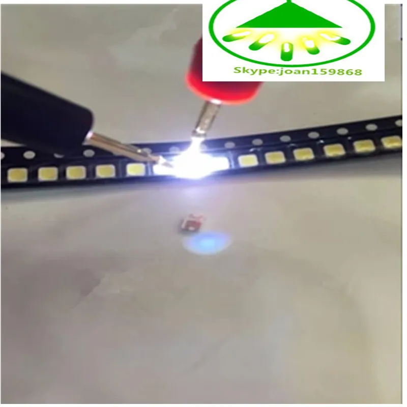 500 шт./лот 2828 3228 LED SMD подсветка телевизора 3 в 1 5 Вт 350MA светодиодные бусины холодный