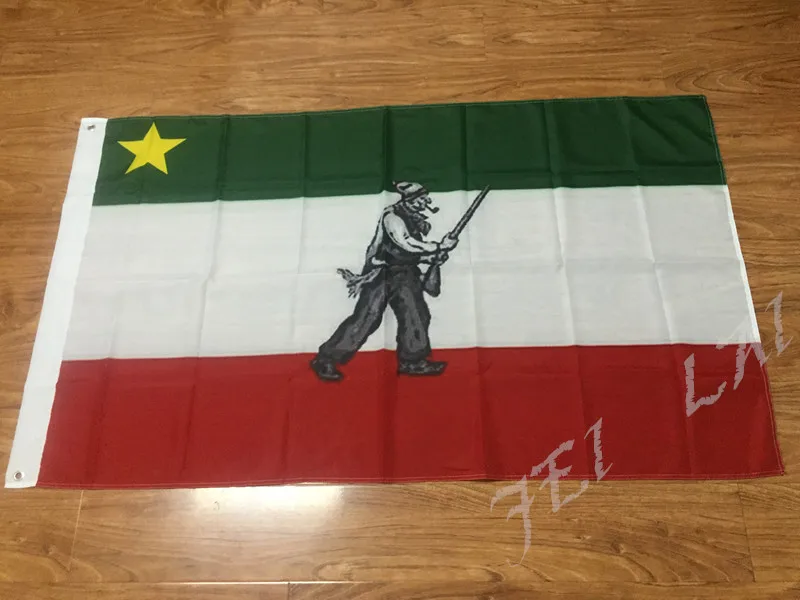 3x5 футов флаг Квебек 100D полиэстер качественное металлическое отверстие|quebec flag|flags