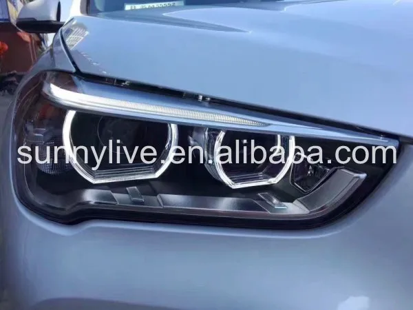 Для BMW X1 F48 Светодиодные ленты Ангельские глазки головной светильник 2015-2017 |