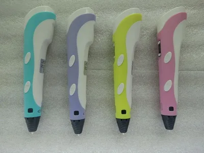20pcs 1.75mm ABS/PLA DIY 3D Printing Pen LED/LCD Screen Painting For Kids Design Drawing | Компьютеры и офис