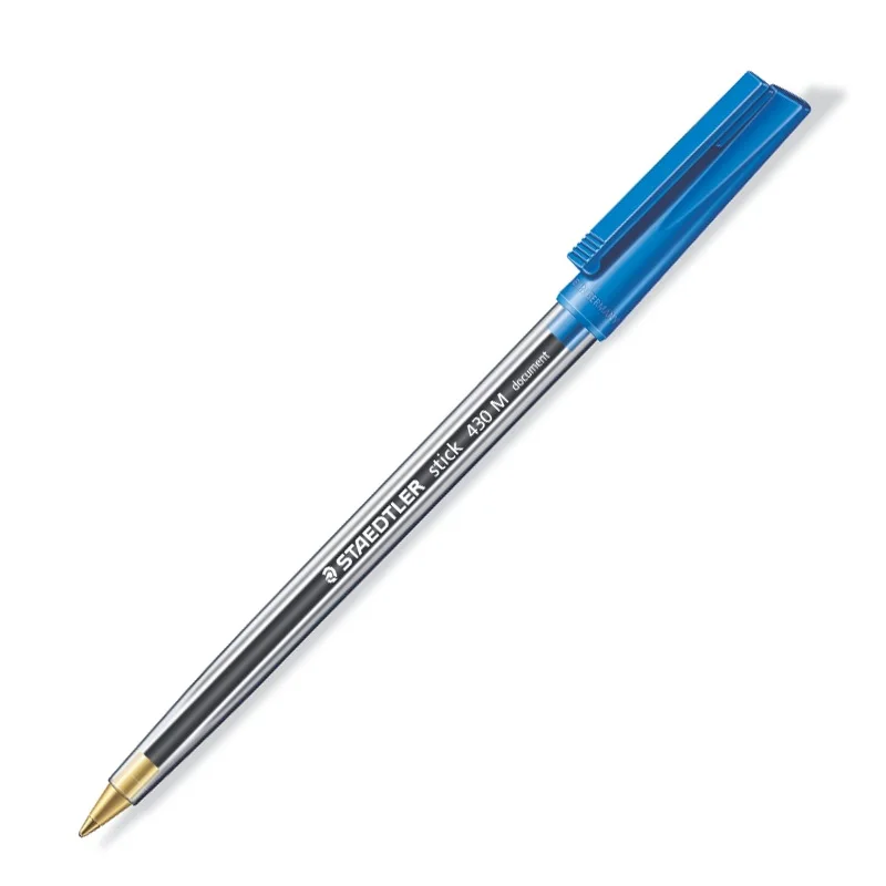 Шариковая ручка для документов № 430 м с колпачком и клипсой 3 шт./лот|ballpoint pen|pen withpen