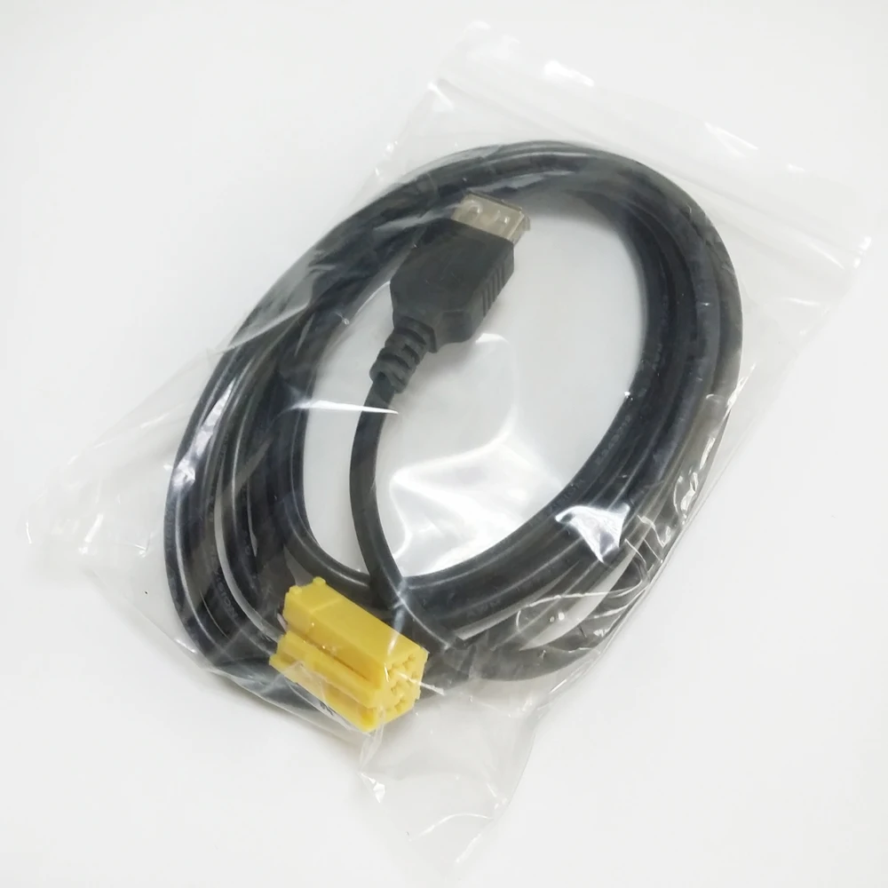 Biurlink автомобильный мини ISO 6 контактный USB кабель адаптер для Fiat Grande Punto|Кабели