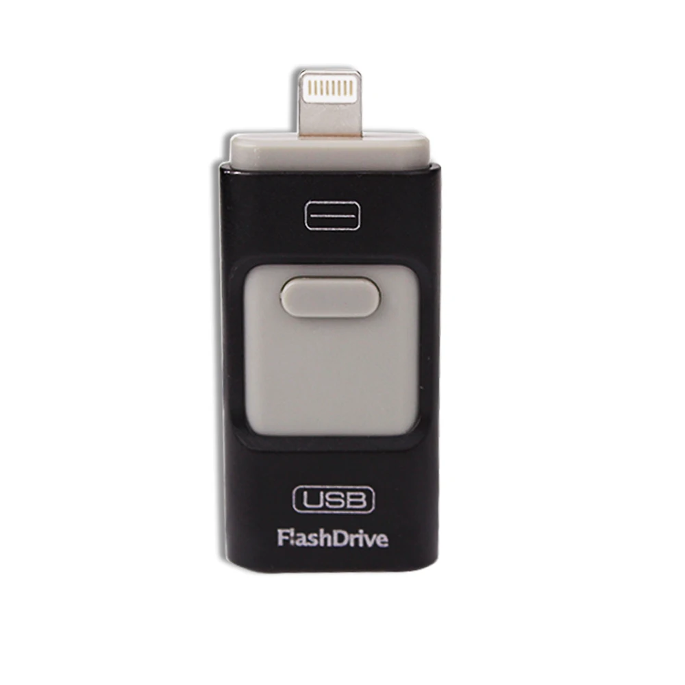 USB флеш-накопитель для iPhone X/8/7/7 Plus/6 6s/5/SE/ipad OTG флэш-накопитель HD карта памяти 8 ГБ 16 32