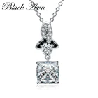 2021 Новинка серебряное ожерелье рейки Повседневная 3,5g 925 стерлингового серебра ювелирные украшения Классические свадебные ожерелья и кулоны для женщин P158