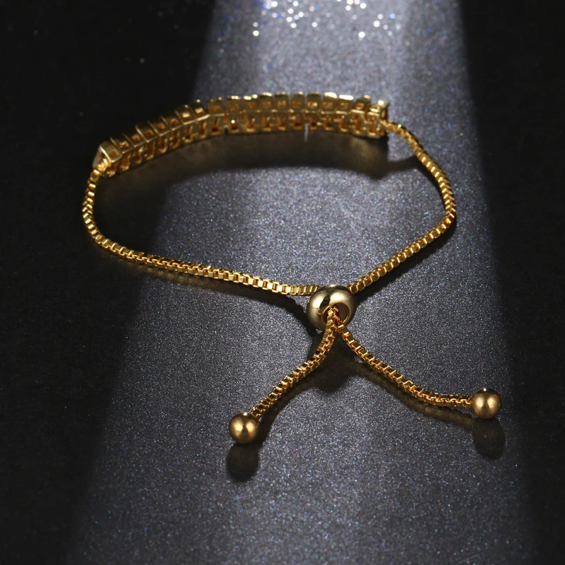 EMMAYA новый дизайн золотого цвета Женская цепочка звеньевой браслет счастливая