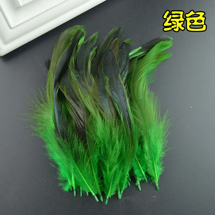 Sale 100pcs / lot cheap pheasant feather 5-8inch13-20cm natural color rooster feathers DIY chicken jewelry plume | Дом и сад