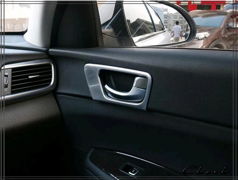 Крышка ручки внутренней двери для Kia Optima K5 2016 2017 отделка интерьера ABS Chrome 4