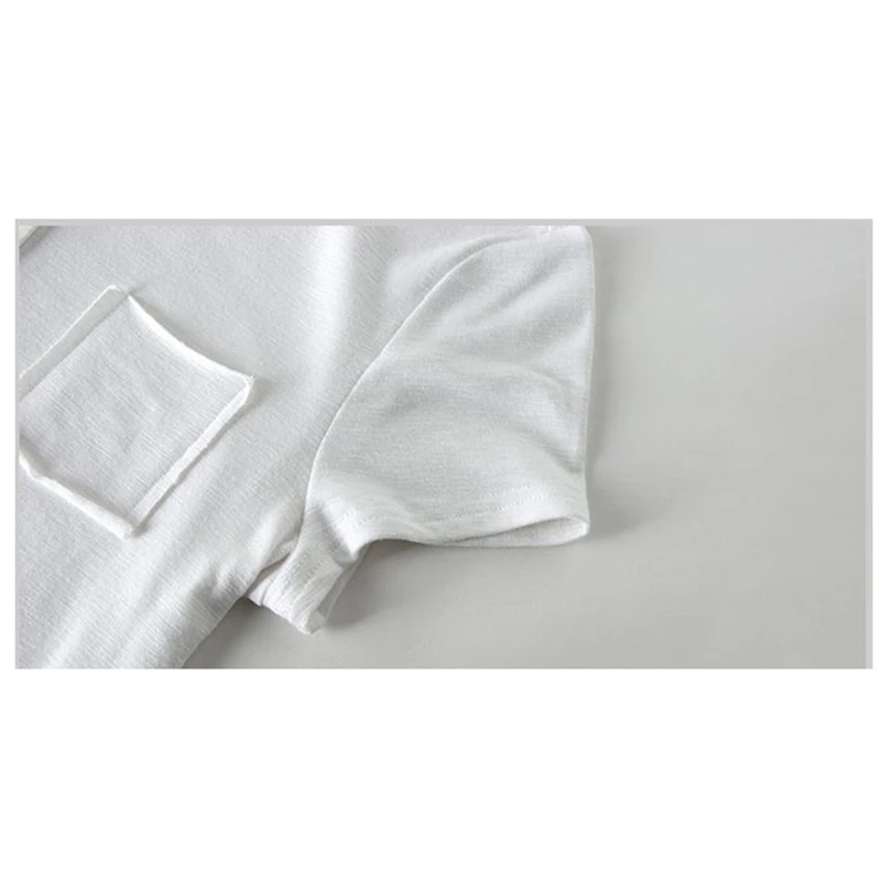 Casual Korean tee shirt 2018 Summer T-Shirt Women Tops Sexy Slim Cotton Short Sleeve Button Pockets Patchwork Pink T Shirt Femme | Женская