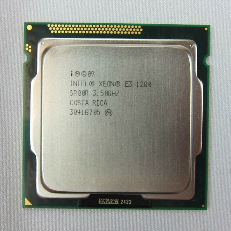 Четырехъядерный процессор Intel Xeon E3-1280 3,5 GHz SR00R LGA 1155 CPU E3 1280