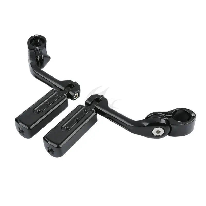 Подножки 1-1/4 ''длинное Угловое крепление для Harley Dyna Softail Touring Sportster два цвета |