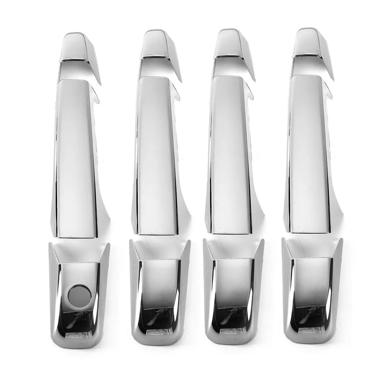 12 шт./компл. ABS хромированные дверные ручки крышки для Chevy Silverado Tahoe для GMC Sierra 2007-2013