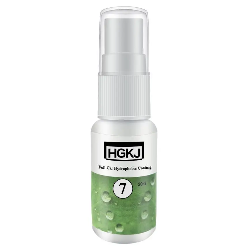 50ML HGKJ полное гидрофобное покрытие для лобового стекла, водонепроницаемое непромокаемое защитное покрытие, самоочищающееся#7 - Цвет: 50ML