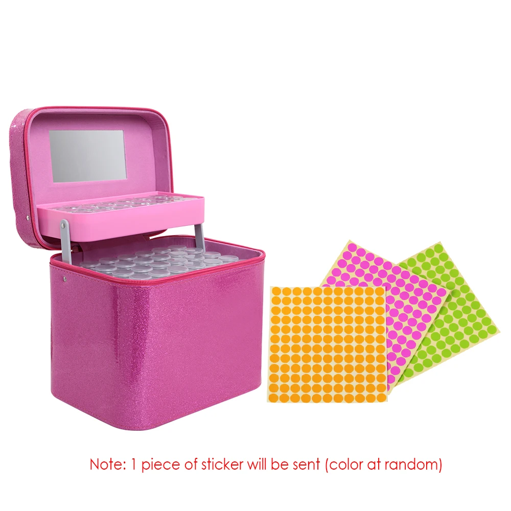 

126 бутылок, коробка для хранения алмазов, алмазная вышивка стразы, использование для рисования, ювелирные изделия, бусины, ручная сумка, прот...