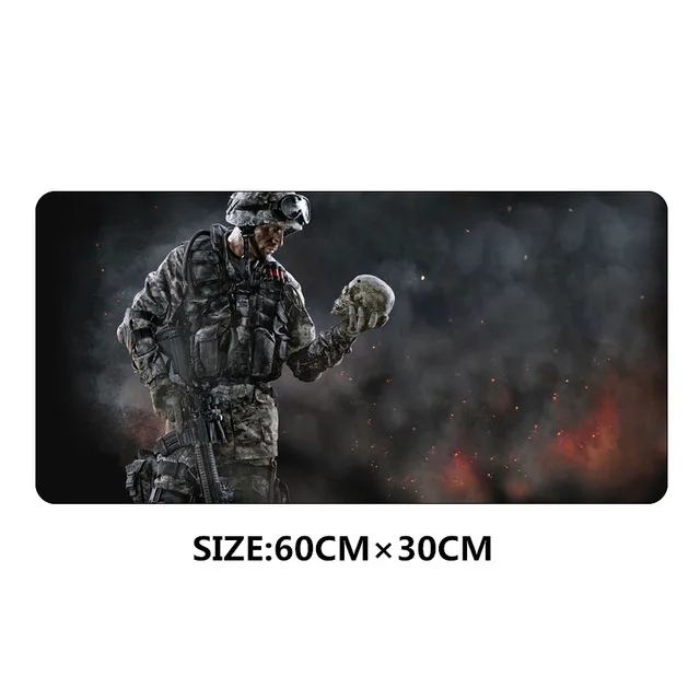 FFFAS 60x30 см XL большой офисный коврик для мыши Warface Игры Геймер игровая игровые коврики и чехлы коврик вычислить аксессуары ноутбука накладка на стол - Цвет: Model B