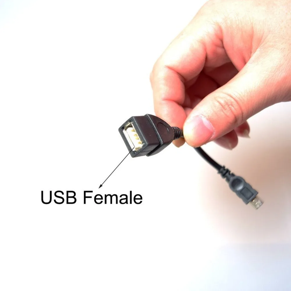 Микро USB OTG кабель для автомобиля gps навигации Системы V8 Android смартфон Samsung HTC Huawei