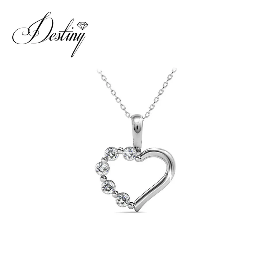 Destiny Jewellery сердце подвеска украшена кристаллами от Swarovski дерево жизни кулон DP0052 |