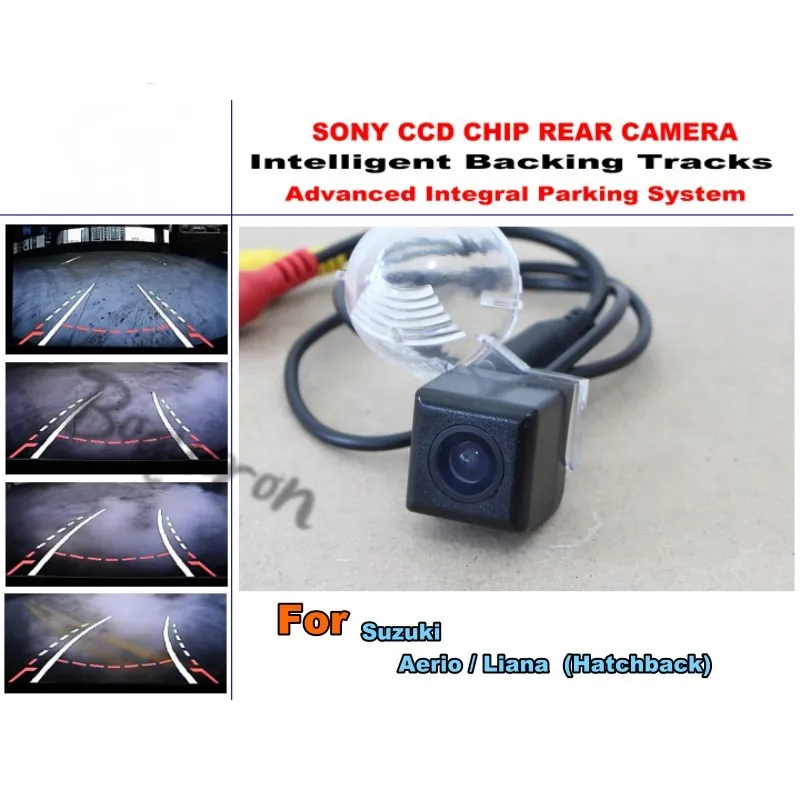 

For Suzuki Aerio / Liana Hatchback Car Rear View Back Up Reverse Camera imports HD CCD CHIP Intelligent Backing Tracks Direct