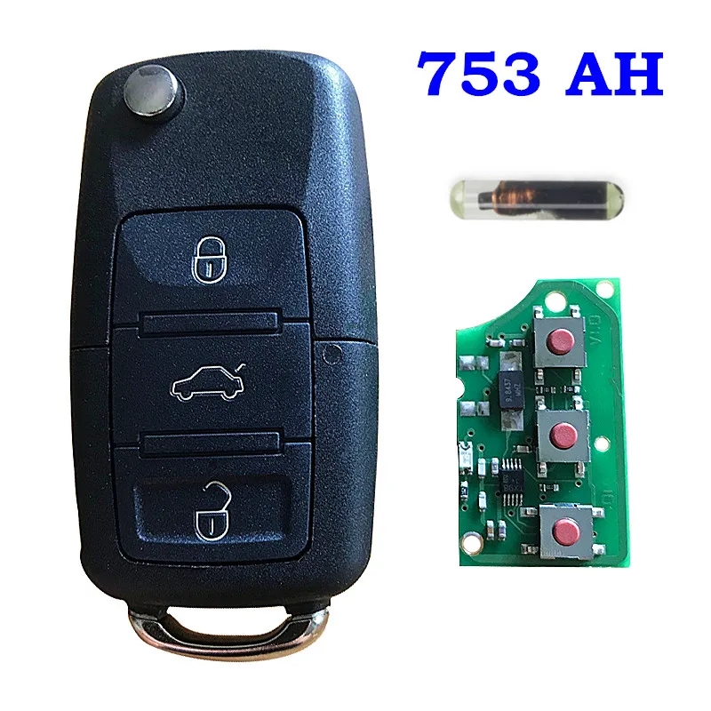 АВТОМАТИЧЕСКИЙ ИМОБИЛИЗАТОР ДЛЯ АВТОМОБИЛЯ С ОБРАТНЫМИ КЛЮЧАМИ 433МГЦ ID48 CHIP ДЛЯ VOLKSWAGEN PASSAT BORA 2002-2005 1J0959753AH