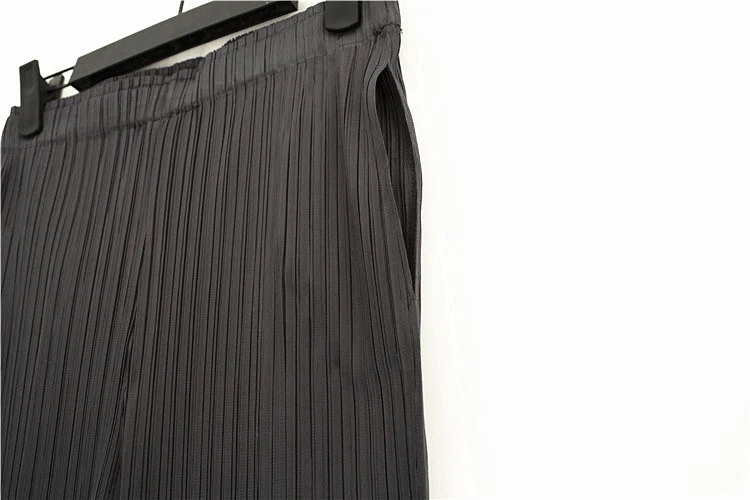Miyake Fold понижающий возраст вестернизация Ранняя весна умный Двухсекционный французский миноритарный Женский костюм