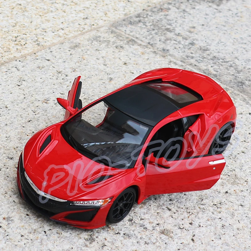 Рождественский подарок модель NSX 1/24 металлический автомобиль украшение из