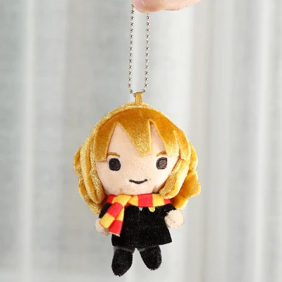 Hermione 10cm Новая плюшевая игрушка Гарри Рон Гермиона Драко Малфой 30 см сумка для монет кошелек 18 см брелок 10 см плюшевая кукла в подарок - Цвет: Hermione 10cm