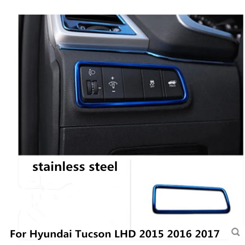 Для Hyundai Tucson LHD 2015 2016 2017 кнопки переключателя лампы фары рамки крышки центральной