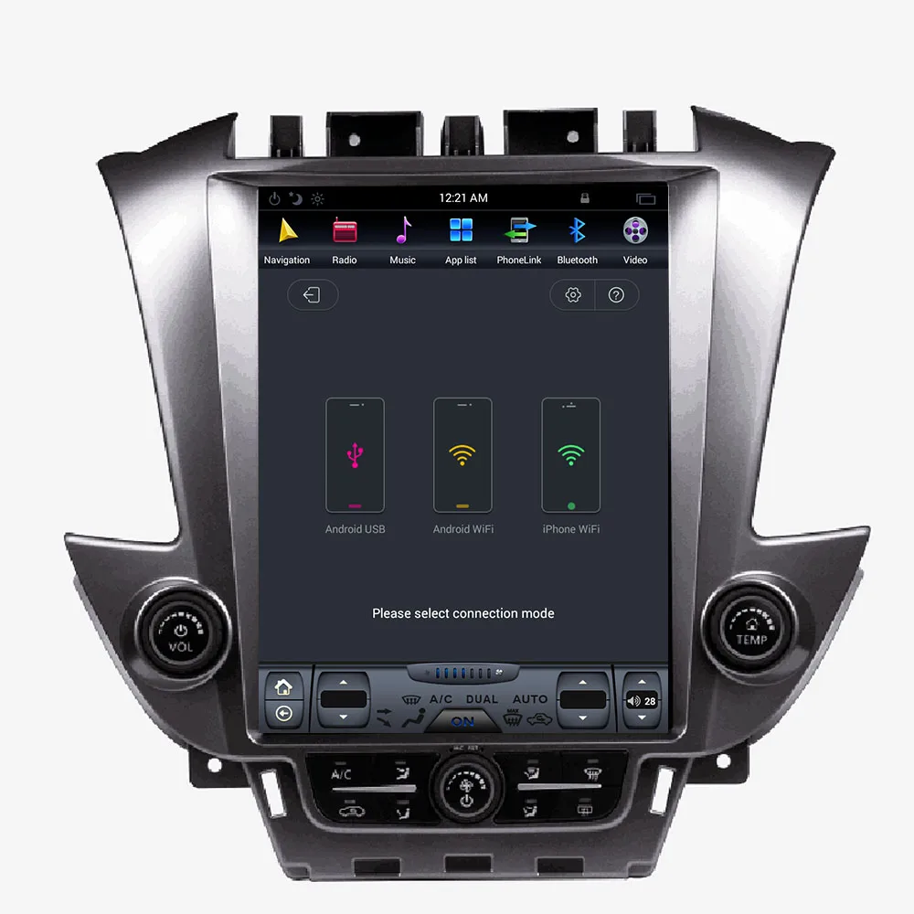 Для Tesla Style 12 1 &quotAndroid автомобильный DVD для GMC Yukon/Chevrolet Tahoe Suburban 2015-2017 головное