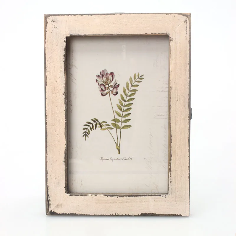 Винтаж фоторамка Home Decor деревянная свадьба Casamento фотографии кадры фоторамка quadros де parede para sala* li - Цвет: B