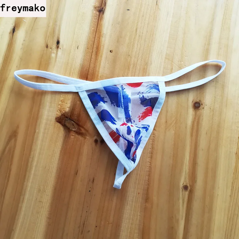 Ультратонкий дышащий сексуальные мужские стринги и Ropa Interior Hombre трусы для геев sissy