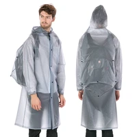 yuding raincoat plastic thick coat womenman poncho universal waterproof touring hiking hooded lady schoolbag raincoats