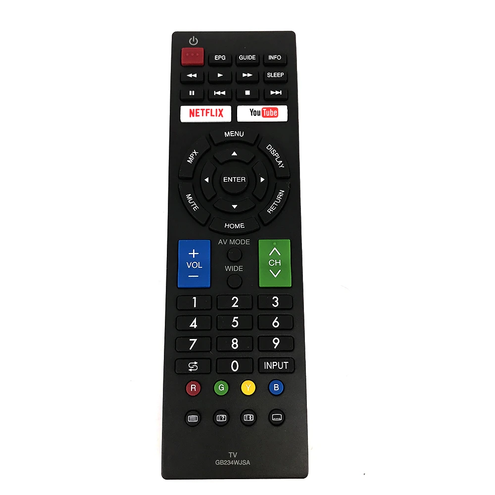 Новые оригинальные GB234WJSA для ЖК-телевизор Sharp дистанционного Управление с NETFLIX YouTube Fernbedienung