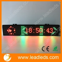 lldp10 1696rgb usb and rs232 port programmable full color smd scrolling led advertising board