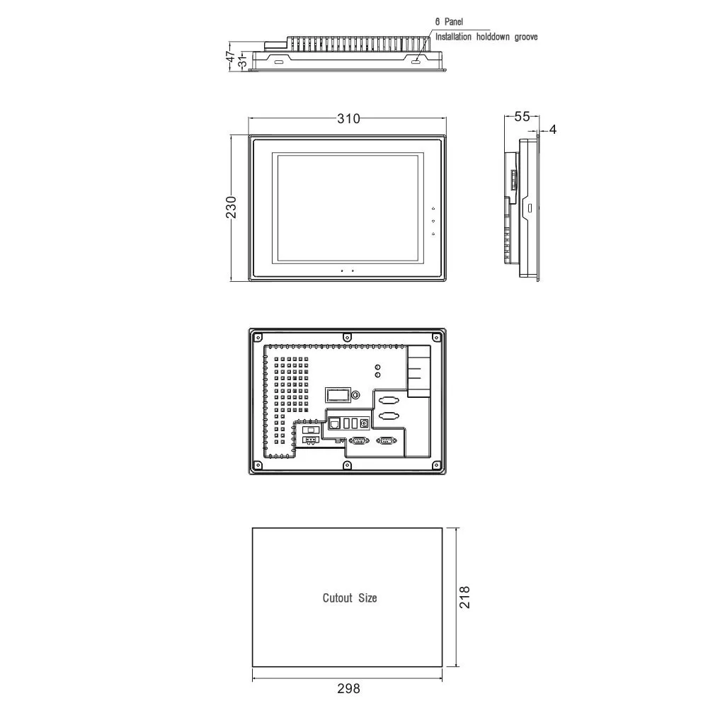 Kinco MT4513T MT4513TE HMI Сенсорный экран 10 4 дюйма 800*600 Ethernet 1 USB хост новый интерфейс