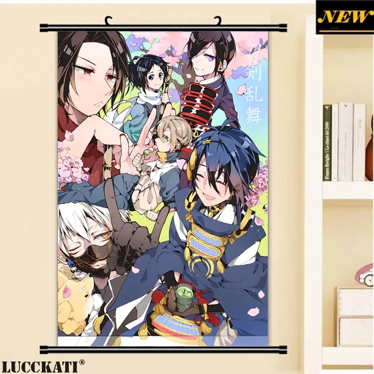 40X60 см Tkrb Tourabu Touken Ranbu яростное лезвие танцевальные игры мультфильм аниме