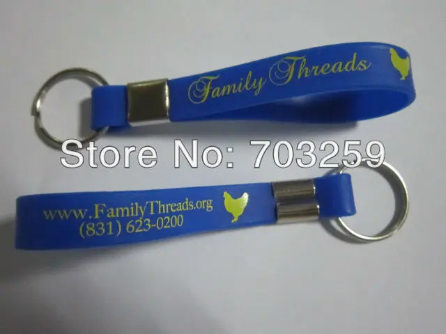 500 шт./лот дешевые брелоки рекламные пользовательские с однотонным принтом|designer