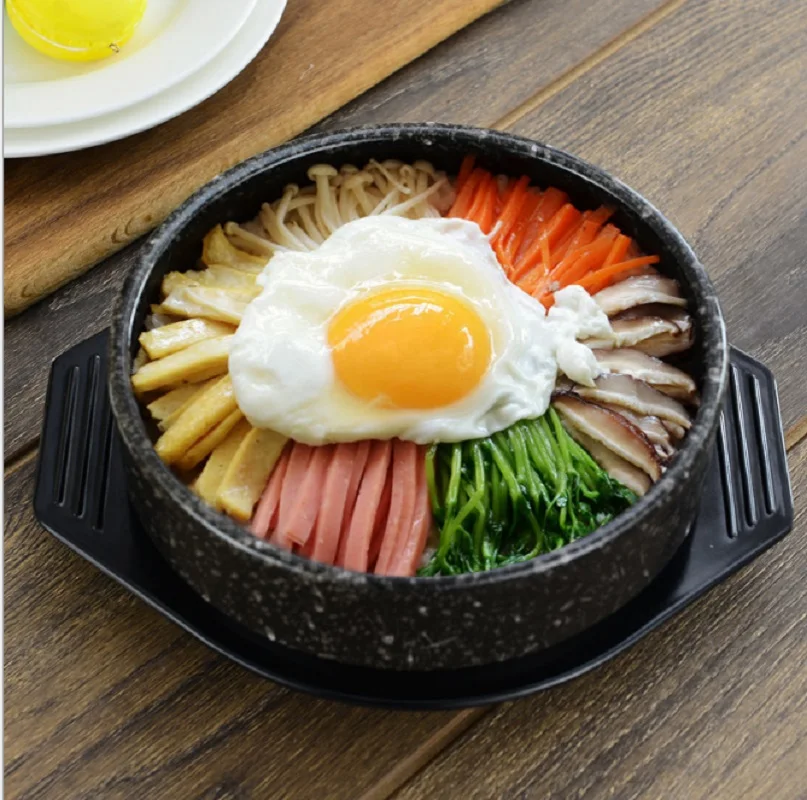 Корейский медицинский камень для рыбы Bibimbap специальный керамический горшок