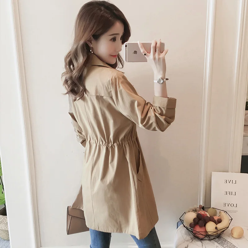 Новинка 2019 весенне осенняя модная ветровка Женский Повседневный женский