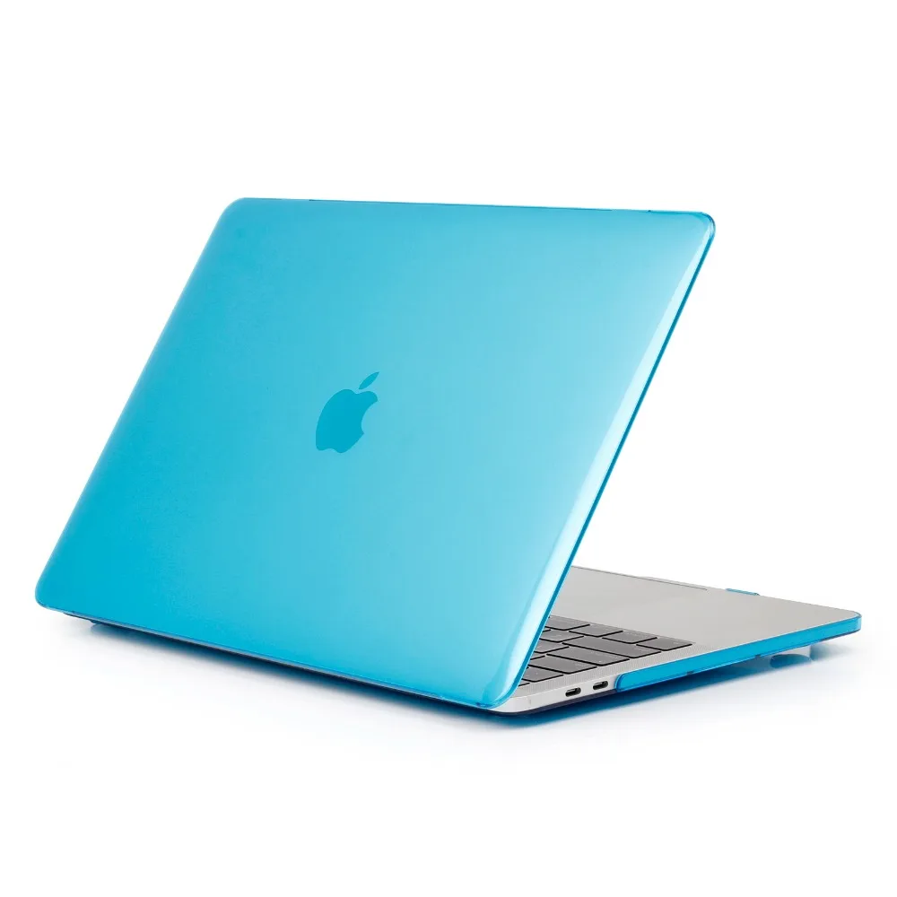 Горячая Прозрачный прозрачный корпус для Macbook Pro retina Air 11 12 13 15 для Mac Air 13 New pro 13 15 чехол для ноутбука