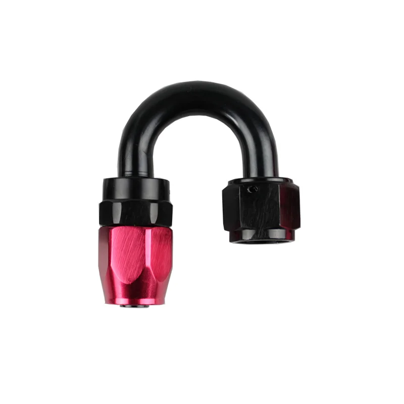 Анозированный алюминий 180 градусов масло топливо поворотный фитинг топливный