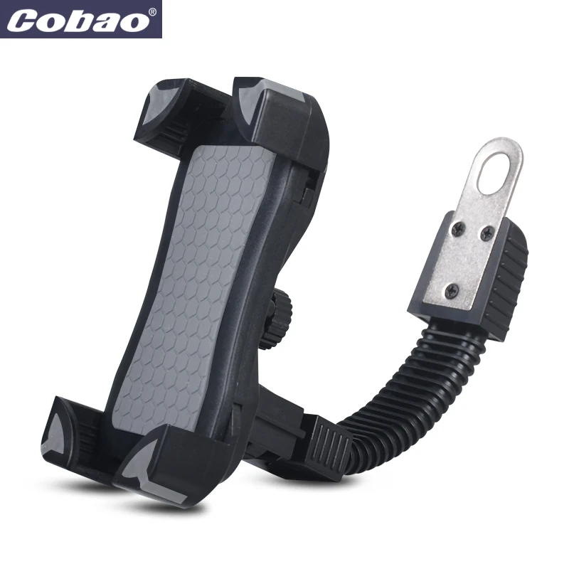 Cobao Универсальный держатель для мобильного телефона для скутера мотоцикла, подставка для мобильного телефона, держатель для мобильного телефона, держатель для Iphone 5S 6 7