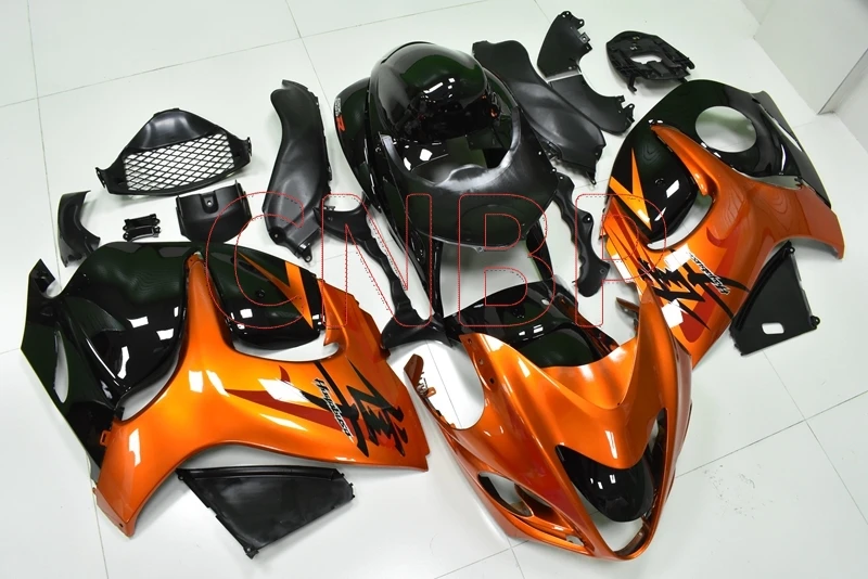 Комплекты для тела HAYABUSA 2008-2014 оранжевые золотые черные Обтекатели 2010 кузов GSX R1300