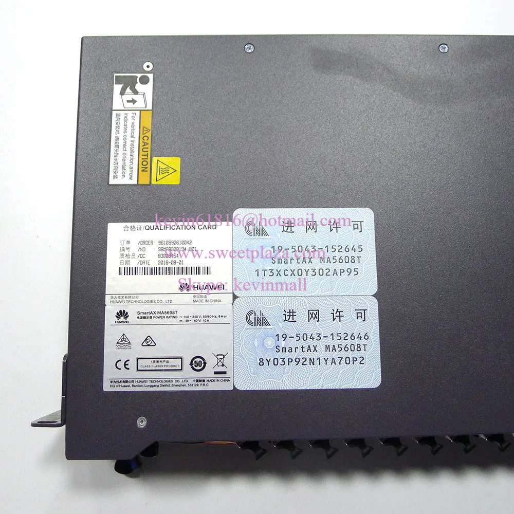 Hua wei GPON OLT MA5608T с 2 * MCUD1 + 1 MPWD 1*16 портами GPFD C | Компьютеры и офис