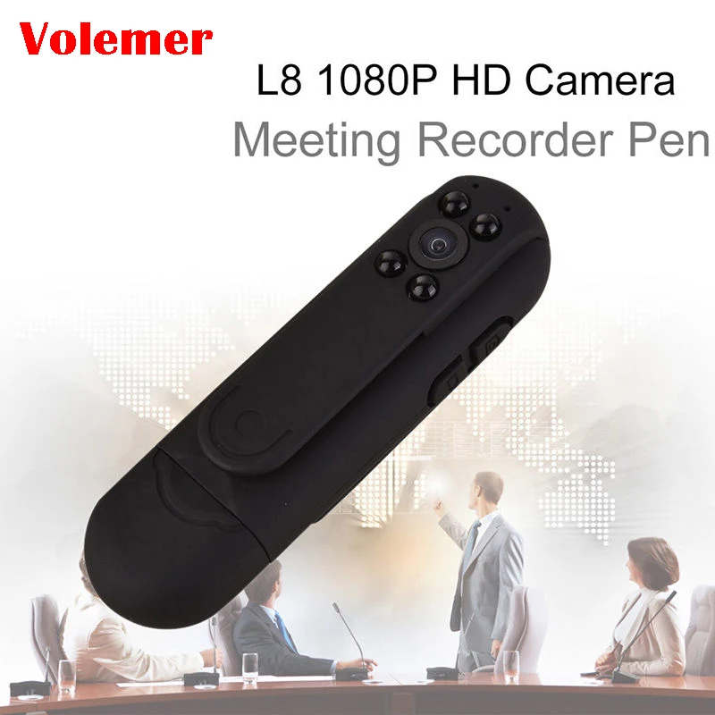 Volemer L8 мини Камера Full HD 1080 P инфракрасная камера с режимом ночного Версия Ночное