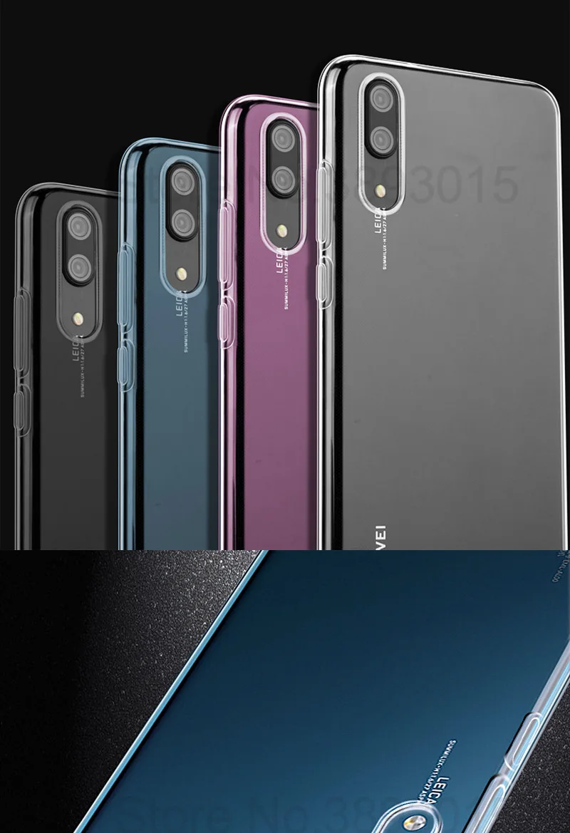 Ultra Thin Soft Transparent Case For Huawei P20 Pro P10 Lite Plus Clear Silicone cover For Honor 9 10 Lite V10 V9 Play coque