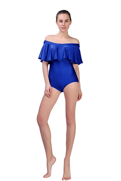 royal blue AOYLISEY женские летние сексуальные комбинезоны модель с открытыми плечами в обтяжку трико для женщин комбинезон Боди женские комбинезоны - Цвет: royal blue