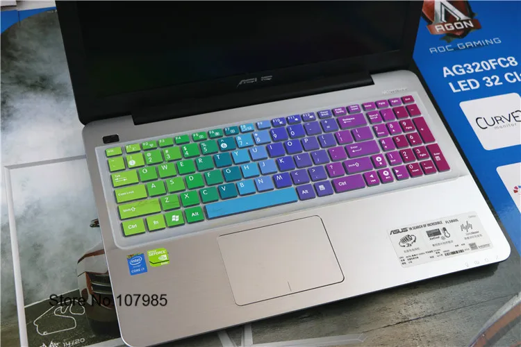 Защитный чехол для Asus VivoBook Pro N752VX N752V n751jx n751jk N751 n750jk n750jv n750j n750|Чехлы клавиатуры| |