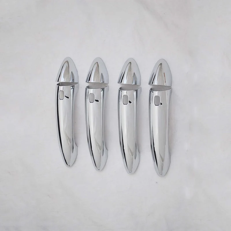 Автомобильный Стайлинг ABS Серебряный Внешний Авто аксессуары Дверная ручка